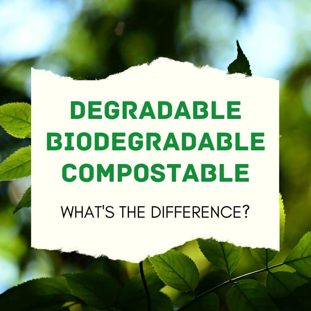 Degradable, Biodegradable, Compostable: What's The Difference?