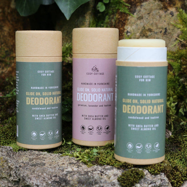 Natural Push-Up Deodorant with Essential Oils | Green Alternatives