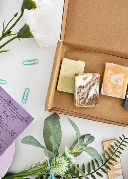 Earth  Soap Trial Box - 4 pieces Letterbox | Green Alternatives