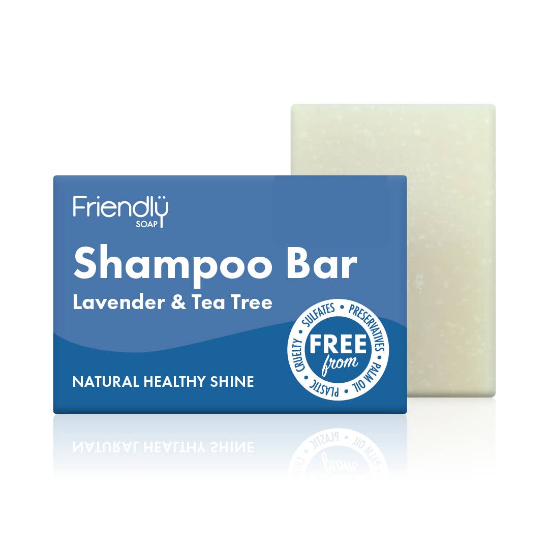 Lavender & Tea Tree Shampoo Bar - Eco Friendly | Green Alternatives