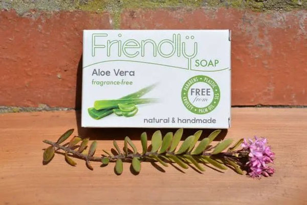 friendly soap aloe vera hand soap bar - 1