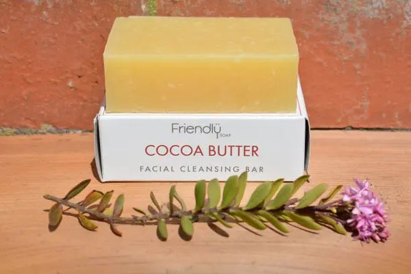 Friendly Soap Cocoa Butter Facial Cleansing Soap Bar | Green Alternatives