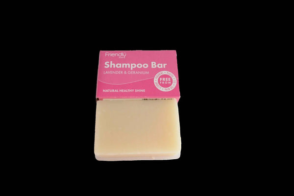 Friendly Soap Lavender & Geranium Shampoo Bar | Green Alternatives