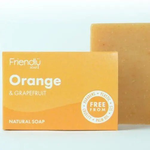 Friendly Soap Orange & Grapefruit Soap Bar | Green Alternatives