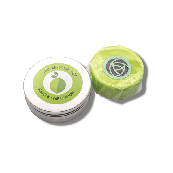 Lime Travel Soap in a Tin 50g- reduced to clear | Green Alternatives