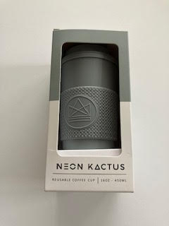 Neon Kactus Reusable Coffee Cup - 450ml | Green Alternatives