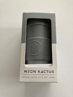 Neon Kactus Reusable Coffee Cup - 450ml - 0