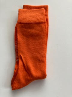Bamboo Mens Socks - size 7-11 - Orange | Green Alternatives