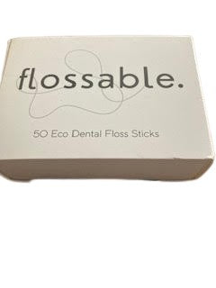 Eco Friendly Floss Picks -50 pack | Green Alternatives