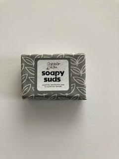 Soapy Suds -Charcoal Tea Tree Soap Bar -100g | Green Alternatives