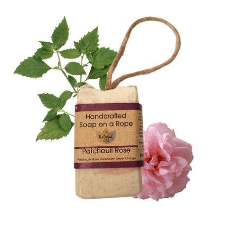 Patchouli Rose  Soap On A Rope 100g - Vegan | Green Alternatives