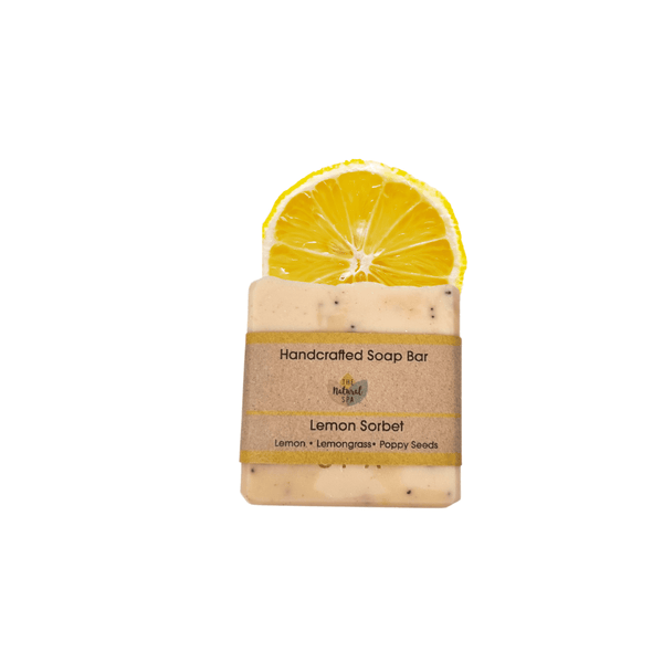 Lemon Sorbet Cold Process Soap 100g | Green Alternatives