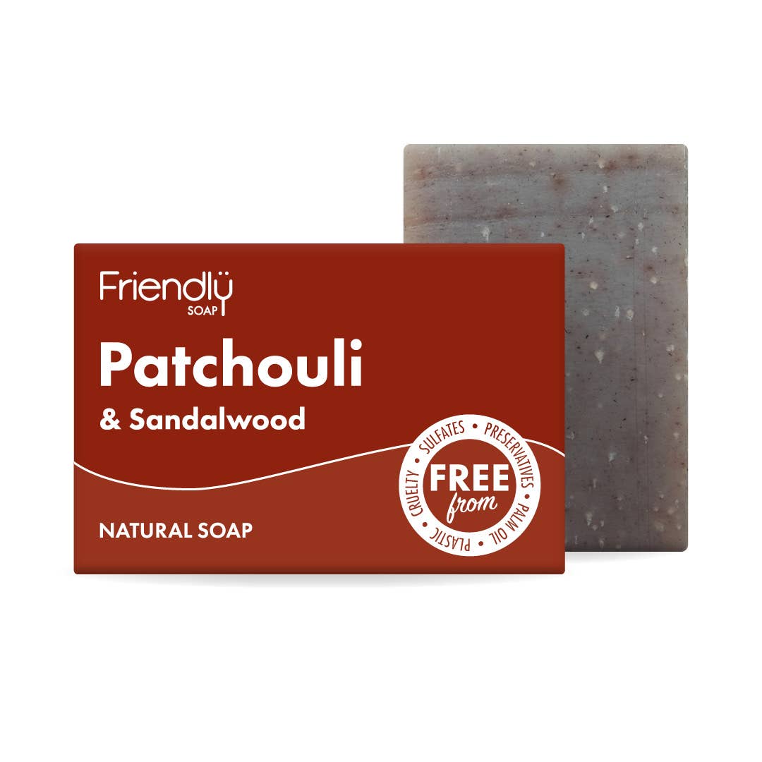 Patchouli & Sandalwood Eco Friendly Soap Bar | Green Alternatives
