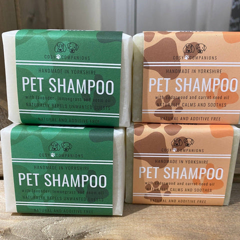 natural pet shampoo bar - 0