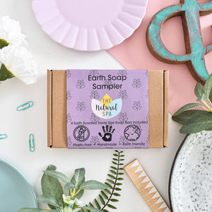 Earth  Soap Trial Box - 4 pieces Letterbox | Green Alternatives