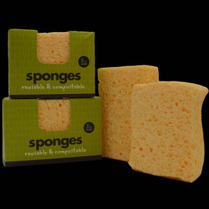 Eco Living Compostable Kitchen Sponges | Green Alternatives