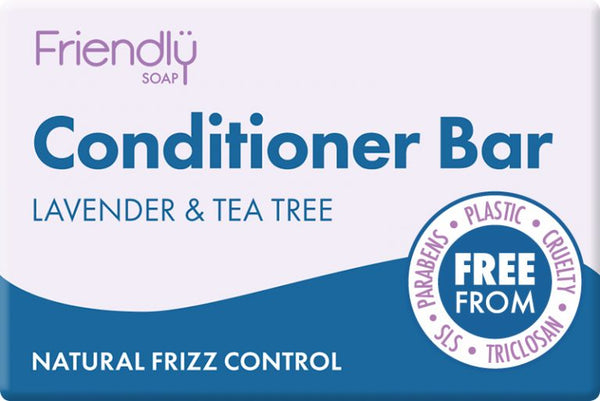 Friendly Soap Lavender and Tea Tree Conditioner Bar | Green Alternatives