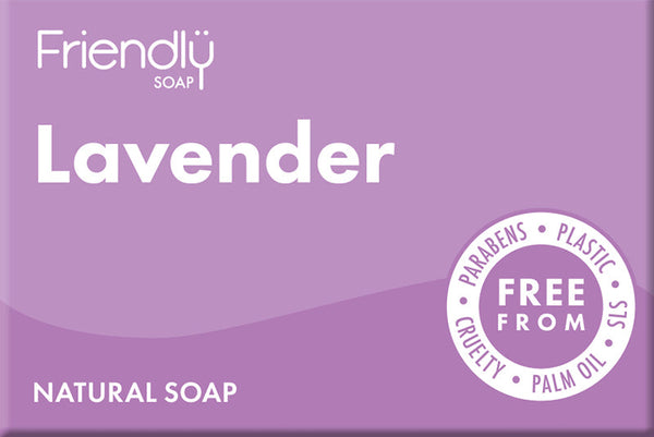 Friendly Soap Lavender Hand and Body Soap Bar | Green Alternatives