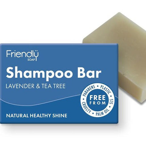 Friendly Soap Lavender & Tea Tree Shampoo Bar | Green Alternatives