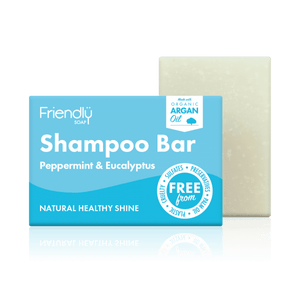 Friendly Soap Peppermint & Eucalyptus Shampoo Bar | Green Alternatives