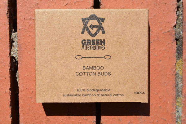 Green Alternatives Bamboo Cotton Buds -200 units | Green Alternatives