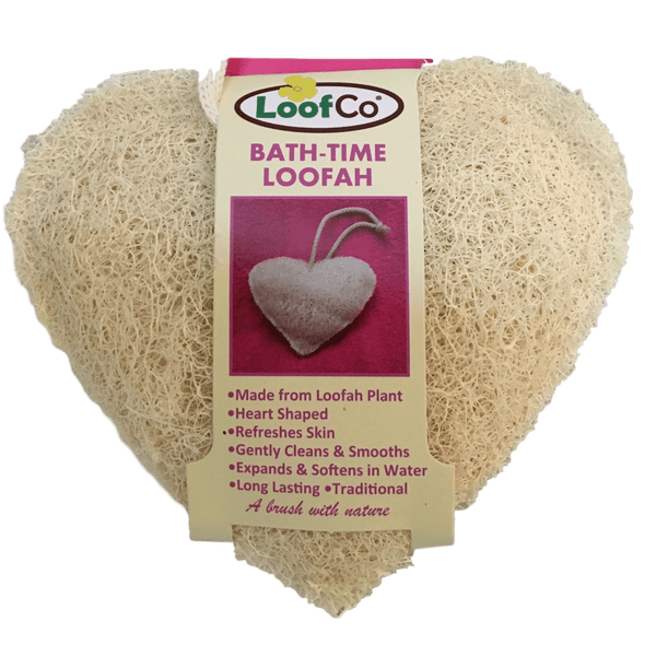 Loofah Sponge | Heart or Square | Green Alternatives