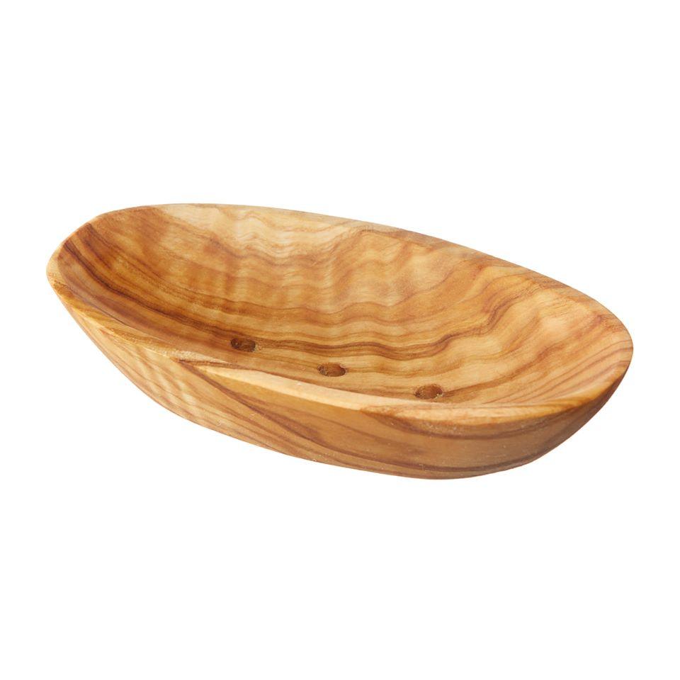 Natural Olive Wood Soap Dish | Green Alternatives