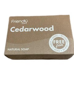 Friendly Soap 95g -Cedarwood | Green Alternatives